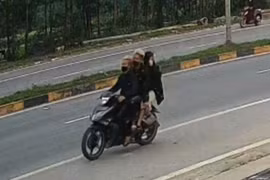Thiếu nữ 17 tuổi trong nhóm 'phóng tốc độ cao, chặt biển xe máy'