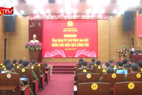 Ứng dụng AI nâng cao hiệu quả công tác của lực lượng Công an ở cơ sở