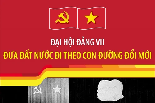 Đại hội Đảng VII: Đưa đất nước đi theo con đường đổi mới