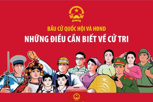 Bầu cử Quốc hội và HĐND: Những điều cần biết về cử tri