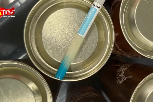 Phát hiện 5kg ma túy giấu trong ống bánh kẹo qua sân bay Nội Bài