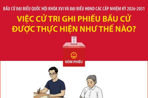 Bầu cử Quốc hội và HĐND: Việc cử tri ghi phiếu bầu cử được thực hiện như thế nào? (Phần 2 và hết)