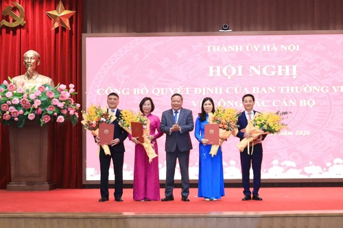 Ông Nguyễn Minh Long giữ chức Giám đốc Sở Nội vụ Hà Nội