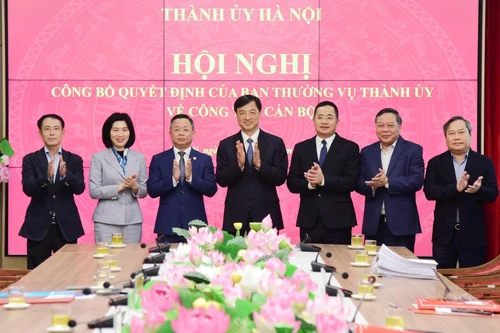 Thiếu tướng Nguyễn Thành Long làm Chánh Văn phòng Thành ủy Hà Nội