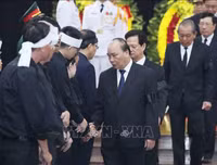 [ẢNH] Lễ Quốc tang nguyên Chủ tịch nước, Đại tướng Lê Đức Anh