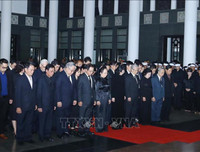 [ẢNH] Lễ Quốc tang nguyên Chủ tịch nước, Đại tướng Lê Đức Anh