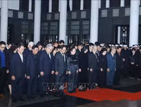 [ẢNH] Lễ Quốc tang nguyên Chủ tịch nước, Đại tướng Lê Đức Anh