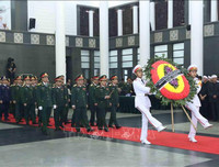 [ẢNH] Lễ Quốc tang nguyên Chủ tịch nước, Đại tướng Lê Đức Anh