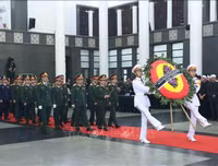 [ẢNH] Lễ Quốc tang nguyên Chủ tịch nước, Đại tướng Lê Đức Anh