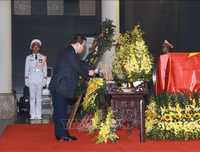 [ẢNH] Lễ Quốc tang nguyên Chủ tịch nước, Đại tướng Lê Đức Anh