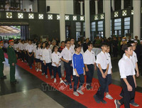 [ẢNH] Toàn cảnh lễ viếng Chủ tịch nước Trần Đại Quang