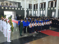 [ẢNH] Toàn cảnh lễ viếng Chủ tịch nước Trần Đại Quang