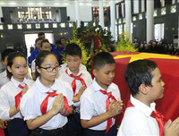 [ẢNH] Toàn cảnh lễ viếng Chủ tịch nước Trần Đại Quang