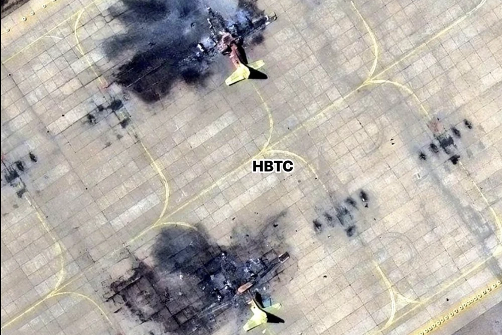 Hai vận tải cơ C-130 của Iran bị phá hủy tại sân bay Shiraz sau đòn không kích?