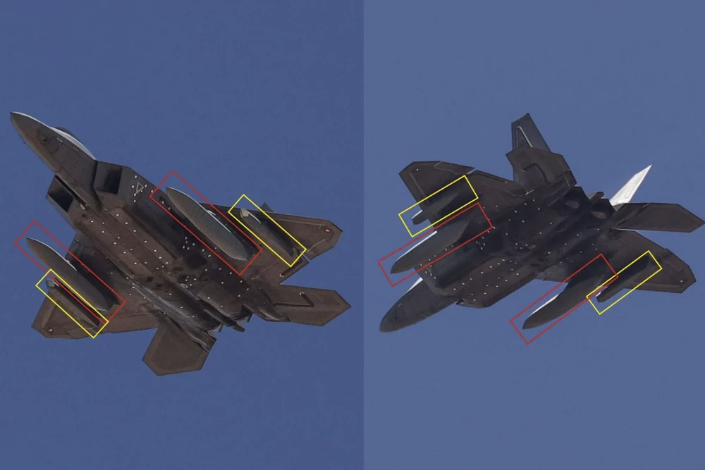 Mỹ thử nghiệm tiêm kích F-22 với thùng nhiên liệu tàng hình, mở rộng năng lực tác chiến tầm xa