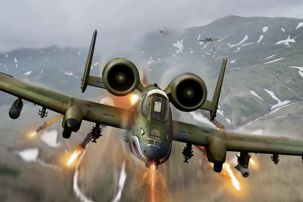 Cường kích săn tăng khét tiếng A-10 được Mỹ tung vào chiến dịch đánh Iran