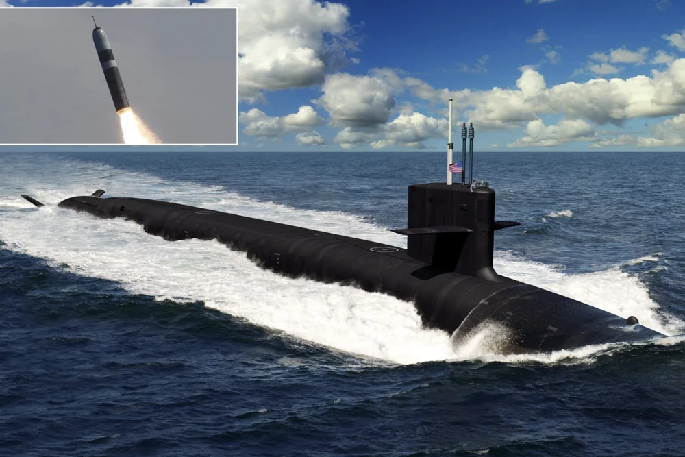 Mỹ trang bị cho tàu ngầm nguyên tử chiến lược lớp Columbia tên lửa đạn đạo hạt nhân Trident II