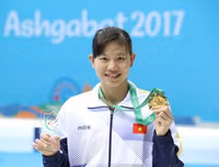 Ánh Viên cùng sánh vai Quang Liêm trên bảng vàng AIMAG 2017