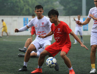 Chùm ảnh loạt trận khép lại vòng đấu bảng sáng 12-11