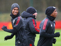 [ẢNH] Dàn sao M.U hí hửng trên sân tập, sẵn sàng 