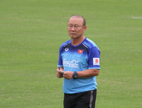 [ẢNH] 10 trợ lý giúp việc cho HLV Park trong buổi tập của U23 Việt Nam