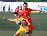 [ẢNH] Những khoảnh khắc ấn tượng chiều 23-10 giải bóng đá học sinh THPT Hà Nội