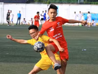 [ẢNH] Những khoảnh khắc ấn tượng chiều 23-10 giải bóng đá học sinh THPT Hà Nội