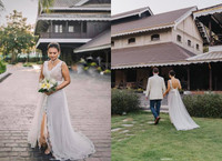 Chồng cũ Hồng Nhung lấy vợ mới, cận cảnh đôi 