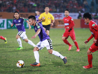 [ẢNH] Quang Hải mờ nhạt, Hà Nội FC vẫn giành trọn 3 điểm trước Hải Phòng