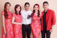 Hoa hậu Diệu Hoa cùng chồng hạnh phúc bên 3 con