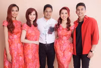 Hoa hậu Diệu Hoa cùng chồng hạnh phúc bên 3 con