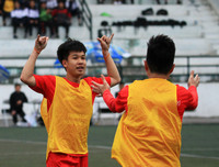 THPT Trần Quốc Tuấn 4-1 THPT Nhân Chính: Đơn giản là không thể cản!