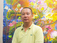 [Ảnh] Những bức tranh sen mang lại nguồn năng lượng mạnh mẽ