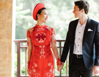 Những khoảnh khắc ấn tượng trong lễ vu quy của Á hậu Hoàng Oanh