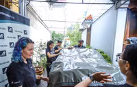 Cứu hộ thành công cá thể gấu tại Hà Nội