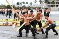 Màn khí công đặc biệt giữa thời tiết lạnh giá