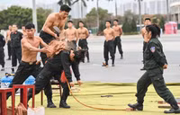 Màn khí công đặc biệt giữa thời tiết lạnh giá