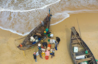 Bức tranh thiên nhiên tuyệt đẹp nơi cửa biển 