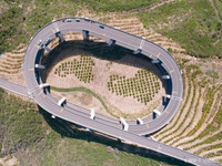 Khám phá đường cao tốc xoắn ốc 3 tầng “cong mềm mại” 