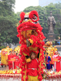 Đặc sắc màn múa rồng kỷ niệm 1010 năm Thăng Long - Hà Nội 