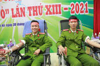 Những hình ảnh đẹp của Công an Thủ đô trong ngày hội “Thanh niên tình nguyện”