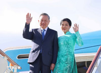 Tổng Bí thư Tô Lâm đến thủ đô Moskva, bắt đầu thăm chính thức Liên bang Nga 