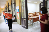 Tập trung phòng, chống dịch Covid-19 ở các điểm thi