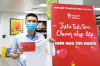 Hình ảnh đẹp trong Ngày Quốc tế Người hiến máu 