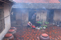 Hương vị Tết xưa ở làng cổ Đường Lâm 