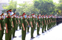 Lực lượng Công an chi viện hỗ trợ Bắc Ninh chống dịch Covid-19