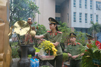 Cụm thi đua số 5 - CATP Hà Nội: Trồng cây đời đời nhớ ơn Chủ tịch Hồ Chí Minh