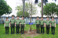 Cụm thi đua số 5 - CATP Hà Nội: Trồng cây đời đời nhớ ơn Chủ tịch Hồ Chí Minh