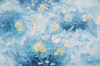 Triển lãm “Sen Thanh Tịnh” của họa sĩ Vũ Tuyên: Ngắm tranh sen mà ngỡ dáng người 