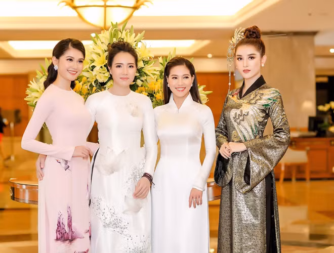 Á hậu Huyền My khoe sắc rực rỡ trong ngày khởi động "Hoa hậu Việt Nam" 2018 ảnh 8